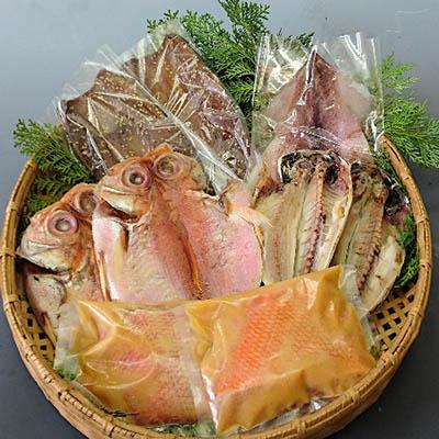 ふるさと納税 下田市 【ほうえい】 ひものセット4(金目味噌漬け入り)