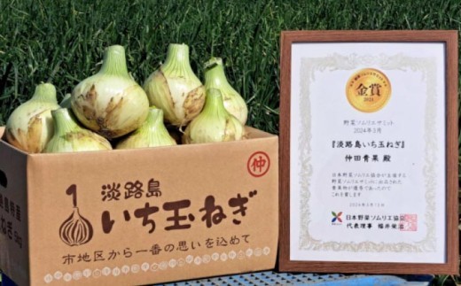 【野菜ソムリエサミット金賞】仲田青果の淡路島いち玉ねぎ