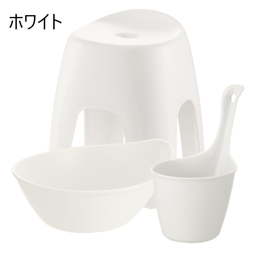 
                  ハユールお風呂セットTX【カラーをお選びください】（浴用品：湯おけ・手おけ・腰かけTX）
                