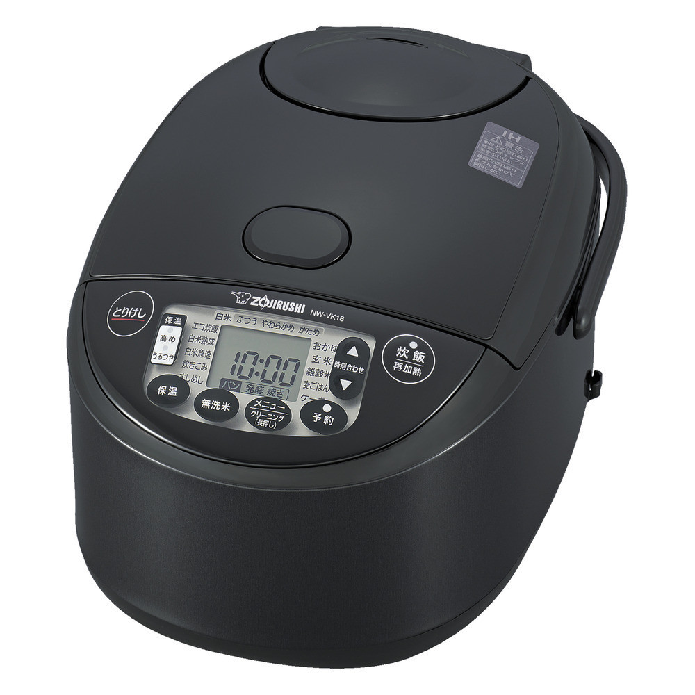 象印 IH炊飯ジャー ( 炊飯器 ) 「 極め炊き 」 NWVK18-BA ( 1升炊き ) ブラック 272183_AK104