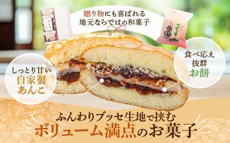 【C45032】＼数量限定！中学生考案ロゴデザインパッケージ！／やぶさめの里(計48個・12個入×4箱) 老舗お菓子店 鹿児島 ブッセ あんこ 餡子 餅 和洋折衷 お菓子 和菓子 洋菓子 銘菓 餅 餡