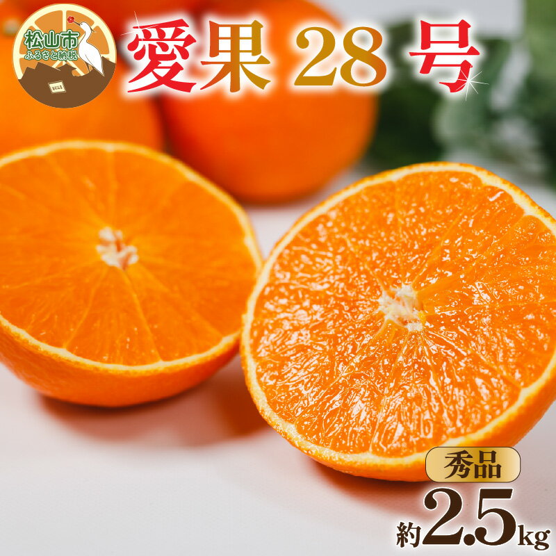【ふるさと納税】 【先行予約】 秀品 愛果28号 約2.5kg 【12月上旬~1月中旬頃発送予定】 | あいか 愛果28号 紅まどんな と同品種 みかん 柑橘 アイカ 先行予約 ミカン かんきつ 果物 フルーツ おすすめ 蜜柑 送料無料 愛媛県 松山市