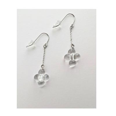 ふるさと納税 木曽町 【木曽発】アップサイクルガラス アクセサリー hanana