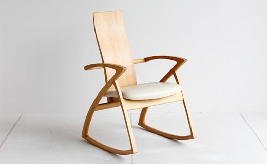 
                  U-La ハイバック ロッキングチェア（ナチュラル） 新生活 木製 一人暮らし 買い替え インテリア おしゃれ 椅子 いす チェア リモートワーク 在宅 テレワーク 家具 市場家具 いちば イチバ ICHIBA koti
                