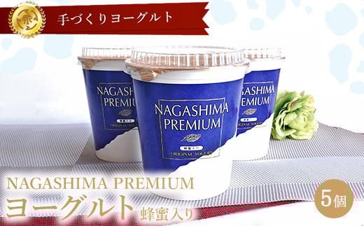 
            ご褒美ヨーグルト 本格デザート　ナガシマプレミアムヨーグルト 5個入り（420gx5個）
          