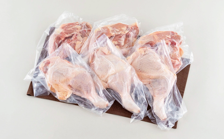 【鶏肉】ながさき福とり鶏肉骨付きモモ肉セット(2.4kg)
