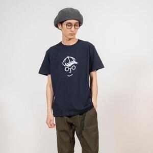 《1》【KEYMEMORY 鎌倉】キャスケットイラストTシャツ NAVY