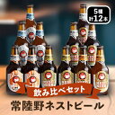 【ふるさと納税】常陸野ネストビール飲み比べ12本セット[DHNB-48]【配送不可地域：離島・沖縄県】【1363572】