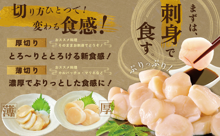 北海道 野付産 冷凍ホタテ 貝柱 大玉（Sサイズ）ホタテ500ｇ（ ほたて ホタテ 帆立 貝柱 北海道 野付 人気 ふるさと納税 ）