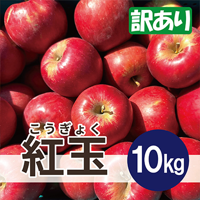 
            ＜25年11月出荷予定＞ 紅玉 約10kg 訳あり【1612073】
          