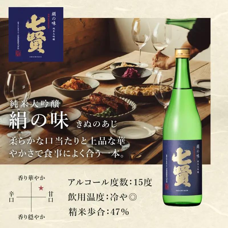 七賢 日本酒 飲み比べ 720ml [h044] 日本酒
