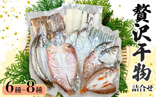 
                  旬の魚 干物セット 贅沢詰合せ 6種～8種 日本海産 | 干物  高鮮度真空パック 冷凍 個包装 ギフト 贈答用 舞鶴 舞鶴市 京都
                