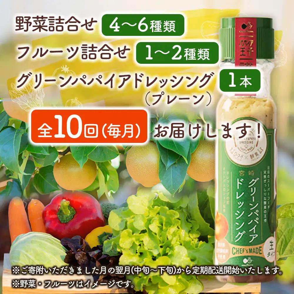 【10回】 野菜・フルーツ定期便 野菜セット F139-2608