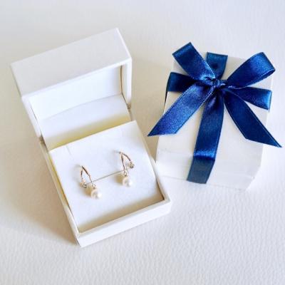 ふるさと納税 甲府市 【ジュエリー】K10イエローゴールド パール・ブルートパーズ ピアス 保証書付 SE-3337 |  | 03