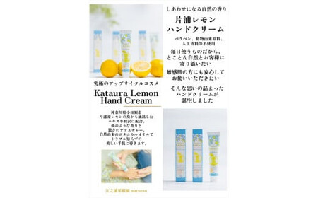 小田原 片浦レモンハンドクリーム３個【 神奈川県 小田原市 】
