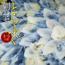 【ふるさと納税】≪レビューキャンペーン≫とらふぐ刺身セット(4～5人前) 送料無料 ふぐ 刺身 人気 ランキング 食品 魚介 魚介類 お刺身 刺身 魚介 類 海鮮 ふぐ フグ 虎ふぐ ふぐ刺し さしみ 贈答 贈答用 ギフト お取り寄せ お取り寄せグルメ 国産 年内 AE008