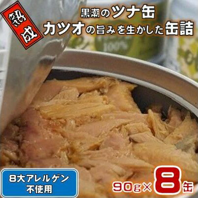 【ふるさと納税】 熟成 黒潮 ツナ缶 缶詰 8缶 セット 鰹 かつお ツナ缶詰 防災 災害 備蓄 非常食 おかず プレゼント ギフト ツナ 魚 魚介類 日常食 アレンジ 惣菜 サラダ 副菜 ふるさと納税缶詰 ふるさと納税防災 ［1116］