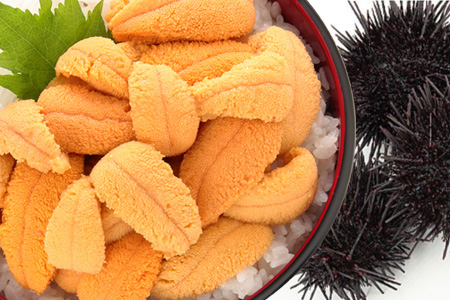 ムラサキウニ塩水パック70g～80g×2P A-24001