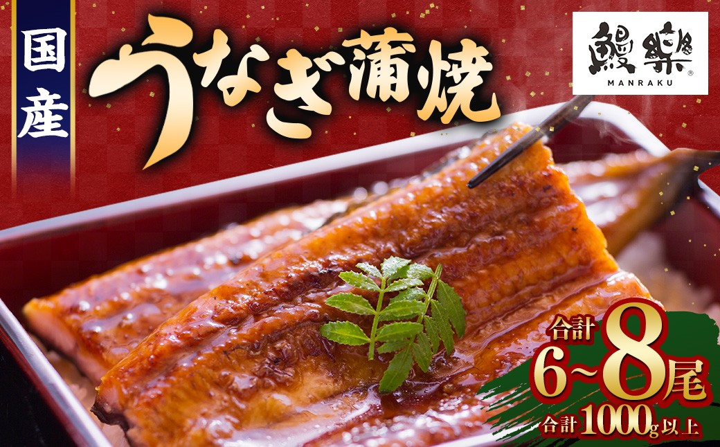 
            もうすぐ土用の丑の日！＜うなぎ 国産 うなぎ蒲焼 6～8尾 計1kg以上＞ふるさと納税 うなぎ 高級 長蒲焼 鰻 夏バテ防止 ウナギ 鰻 かば焼き 蒲焼き 丑の日 タレ 宮崎県産 国産 九州産 宮崎県 高鍋町 送料無料
          