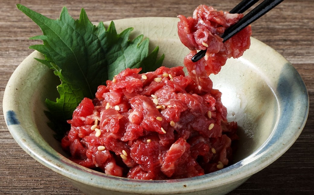 【3ヶ月定期便】馬肉さくらユッケ250g（50g×5パック）