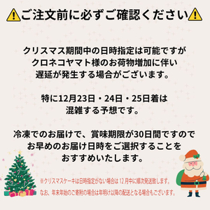 【クリスマスケーキ】【着日指定可】クリスマス モンブラン 4号 愛媛県松山市【IT023】