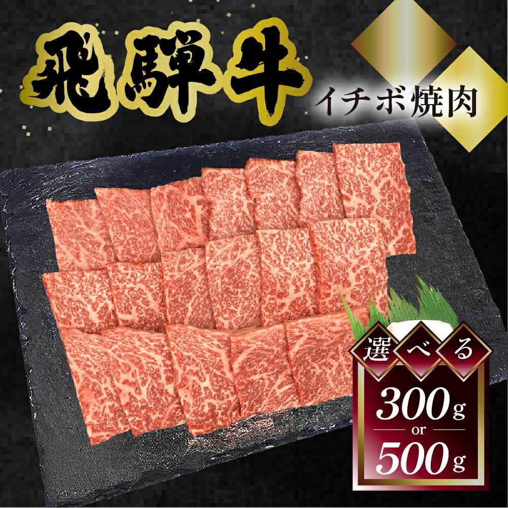 【ふるさと納税】 菊の井飛騨牛 イチボ焼肉 300g（2〜3人前）／500g（4〜5人前）飛騨牛 下呂温泉 おすすめ 牛肉 肉 和牛 赤身 人気 ブランド牛 肉ギフト 国産　贈答品 焼肉 やきにく ギフト イチボ　【冷凍】 18000円 28000円 岐阜県 下呂市