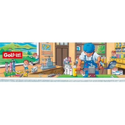 ふるさと納税 南砺市 パワフルスイング GF100 白　グリップ付バット  ゴルフ 練習器具 ライト ドライバー仕様 |  | 02