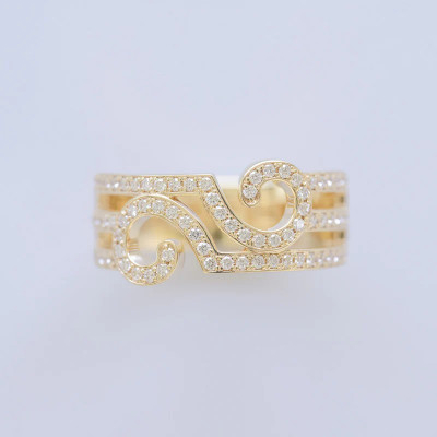 
                  ＜13.5号＞K18 ダイヤモンドリング/ヴェルサイユ【1519076】
                