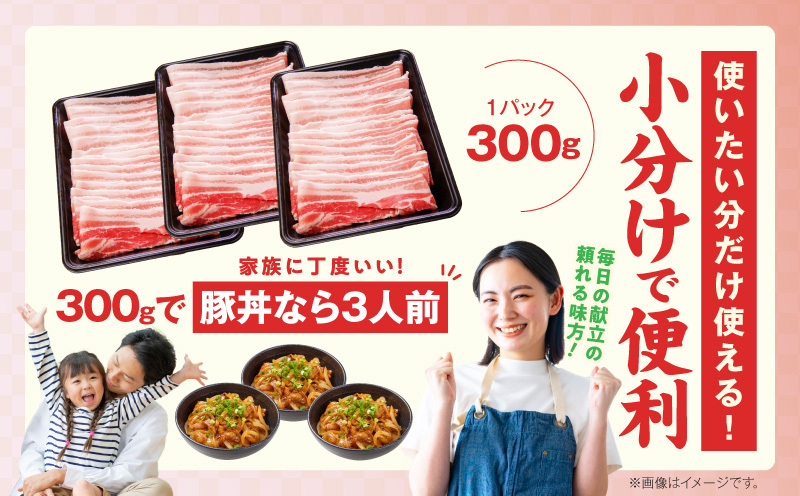 【氷温熟成×極味付け】国産 豚バラ スライス 2.4kg【小分け 300g×8P 豚肉 ぶたにく 普段使い】 mrz0443_イメージ4