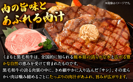 くまもと黒毛和牛 リブロースステーキ  250g 牛肉 冷凍 《30日以内に出荷予定(土日祝除く)》くまもと黒毛和牛 黒毛和牛 冷凍庫 個別 取分け 小分け 個包装 ステーキ肉 にも リブロースステー