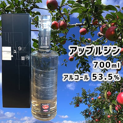 アップルジン(アルコール53.5%)700ml×1本[No.5613-0711]