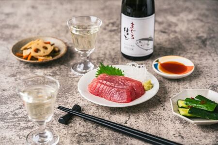 峯の精 まぐろ結び 300ml × 1本 | 純米大吟醸 日本酒 お酒 アルコール ロック 冷酒 人肌燗 ギフト 穴太商店 君津市 千葉県