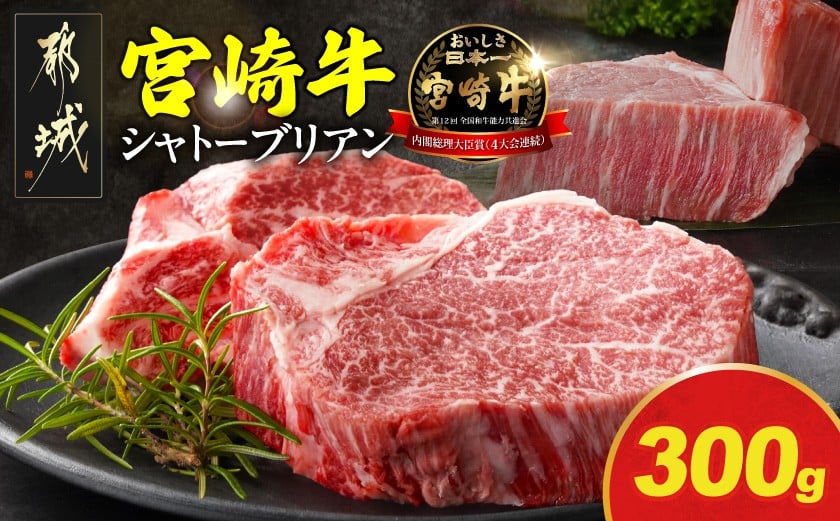 
            【お届け月を選べます】宮崎牛シャトーブリアンステーキ150gx2枚_AI-N201-S2026_(都城市) 宮崎県産宮崎牛 シャトーブリアン ステーキ ミヤチク ヒレ フィレ ヘレ 宮崎牛 牛肉
          