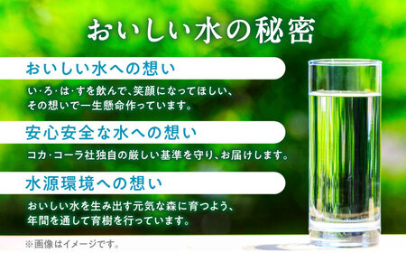 【全3回定期便】い・ろ・は・す 阿蘇の天然水 540ml×48本(24本×2ケース) いろはす 水 軟水 飲料水 天然水 ペットボトル飲料 熊本いろはす ミネラルウォーター 山都町 飲料 熊本の天然水