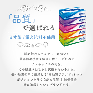 ボックスティッシュ クリネックス 20箱入 ティッシュペーパー