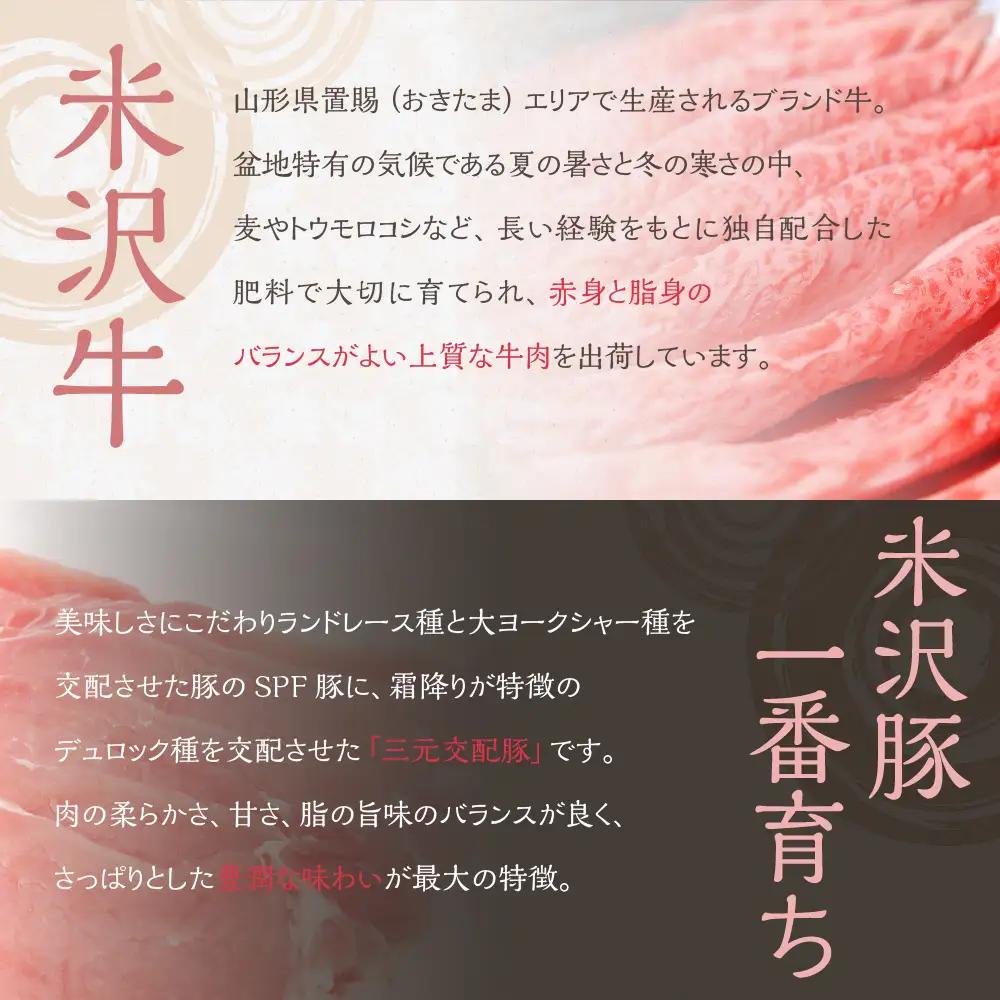 米沢牛＋米澤豚一番育ちの黄金比率ハンバーグステーキ 100g×8個入り 牛肉 和牛 ブランド牛 豚肉 ブランド豚 肉料理 惣菜 便利 な 小分け お取り寄せグルメ 冷凍 山形県 米沢市
