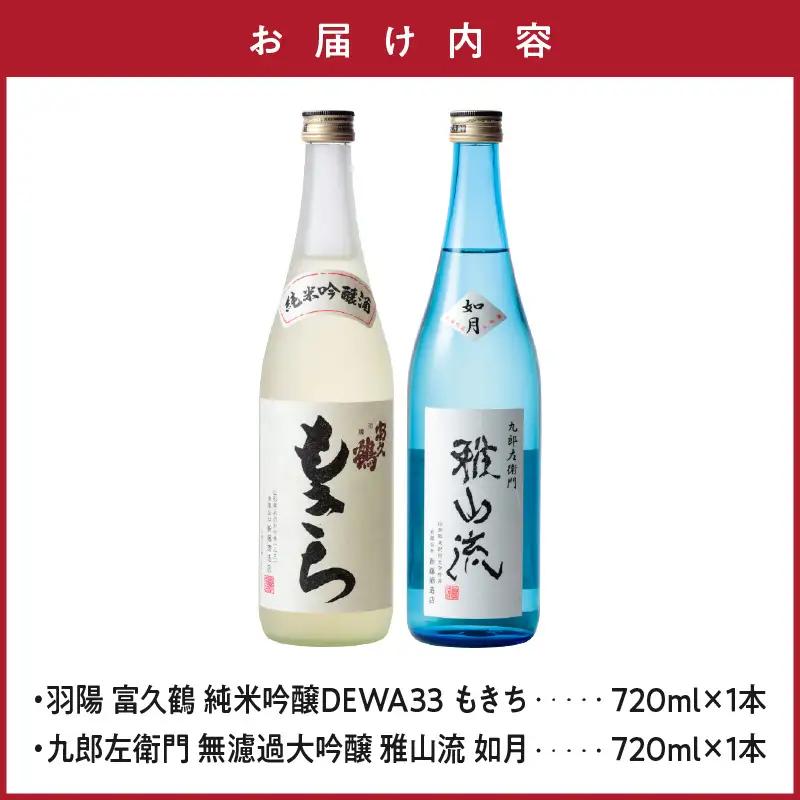 富久鶴 米沢 地酒 セット 720ml 2本 日本酒