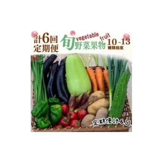 【 野菜 】 野菜果物セット定期便 6回 10～13 種類 セット