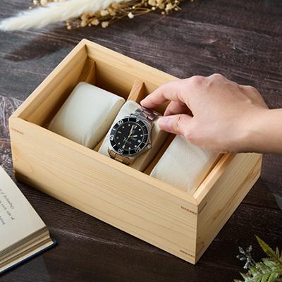 ふるさと納税 川上村 Watch case 吉野ひのき |  | 03