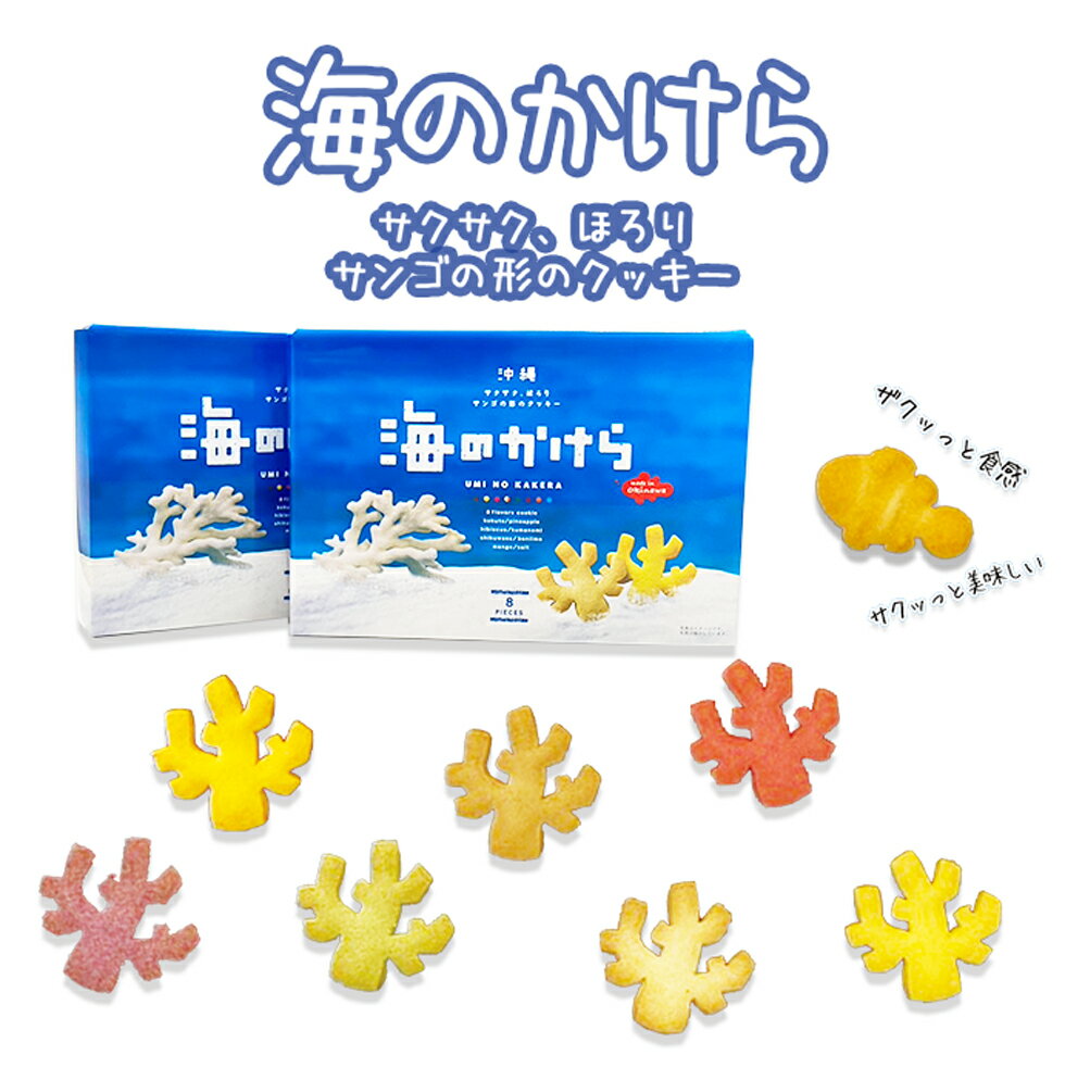 【ふるさと納税】海のかけらクッキー 1箱8個入り2箱セット | 菓子 おかし スイーツ デザート 食品 人気 おすすめ 送料無料