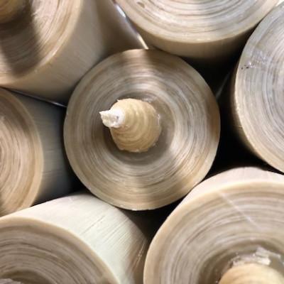 ふるさと納税 岡崎市 国内産ハゼの実蝋を100%使用〈伝統工芸品　和ろうそく〉寺院用　50匁棒(約23cm)全工程手作り |  | 02