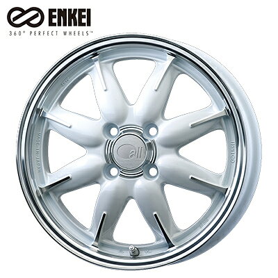【ふるさと納税】雑貨 ENKEI 15inch 4本 セット アルミホイール all one Pearl White 軽自動車用 日用品 静岡県浜松市