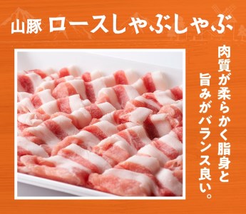 豚肉 山豚ロース しゃぶ バラ 焼肉セット 【豚肉】