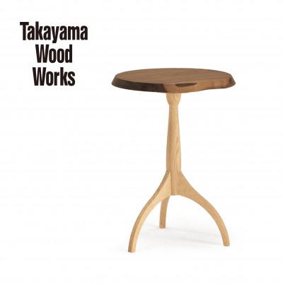 ふるさと納税 高山市 【Takayama Wood Works】 ティーテーブル 飛騨の家具 TR4010