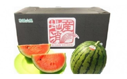 
            小玉スイカ【ひとりじめ】３玉入り
          