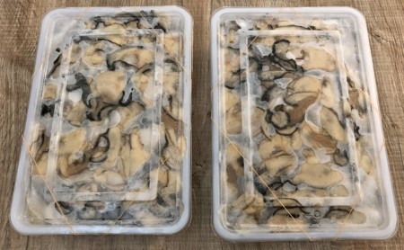 北海道 サロマ湖産 冷凍かきむき身（加熱用）2kg！（1kg×2）牡蠣 冷凍 魚貝類 生牡蠣 カキ 