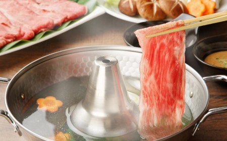 【 先崎牛 】 あぶくま高原 「 しゃぶしゃぶ用 ロース 1.3kg ( 650g × 2パック) 」 黒毛和牛 牛肉 しゃぶしゃぶ ブランド 高級肉 ギフト 贈答 プレゼント 福島県 田村市 ふくし