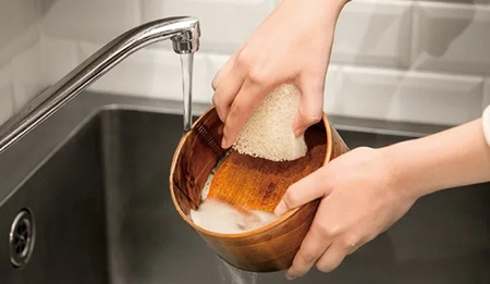 おひつ（三合用）《 尾鷲わっぱ 》曲げわっぱ 摺り漆塗り 漆器 ヒノキ 漆 天然素材 伝統工芸品 おひつ 弁当 重箱 ぬし熊 尾鷲 返礼品　NU-39