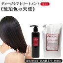 【ふるさと納税】ダメージケアトリートメント《琥珀色の天使》300g+《琥珀色の天使》詰め替え用 1,000g　【11100-0685】