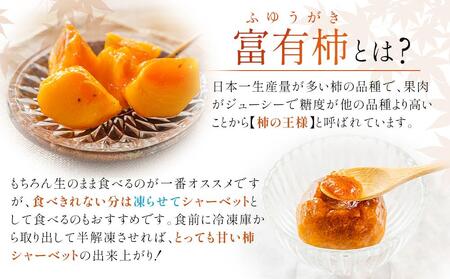 和歌山県産 訳あり 富有柿 7.5kg L ~ 2L サイズ ご家庭用 柿 選果場 直送 2024年11月中旬～発送